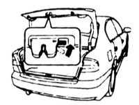 2.1.7 Крышка багажного отделения (Legacy Седан) Subaru Legacy Outback