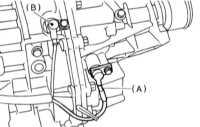 9.10 Снятие и установка переднего датчика скорости (VSS) Subaru Legacy Outback