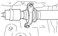 10.3.6 Снятие, проверка состояния и установка компонентов карданного   вала Subaru Legacy Outback