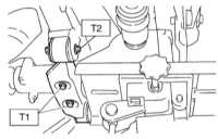 10.3.10 Снятие, установка и проверка состояния передней балки крепления   заднего дифференциала Subaru Legacy Outback
