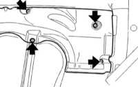 11.30 Снятие, установка и проверка исправности функционирования задних   колесных датчиков ABS