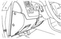 11.34 Снятие, установка и регулировка модуля управления VDC Subaru Legacy Outback