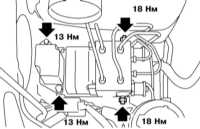 11.35 Снятие, установка и проверка исправности функционирования гидромодулятора   VDC Subaru Legacy Outback