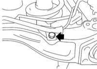 12.3.2 Снятие, обслуживание и установка продольных рычагов задней подвески Subaru Legacy Outback