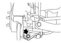 12.3.5 Снятие и установка переднего поперечного рычага задней подвески Subaru Legacy Outback