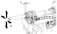 12.4.6 Снятие, обслуживание и установка рулевого механизма Subaru Legacy Outback