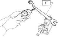 12.4.6 Снятие, обслуживание и установка рулевого механизма Subaru Legacy Outback