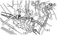 12.4.7 Снятие, установка и проверка состояния элементов гидравлического   тракта ГУР Subaru Legacy Outback