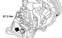 12.4.8 Снятие, обслуживание и установка рулевого насоса Subaru Legacy Outback