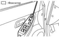 13.17 Снятие и установка панелей внутренней обивки дверей, включая дверь   задка (модели Legacy Универсал и Outback) и крышку багажного отделения (модели Subaru Legacy Outback