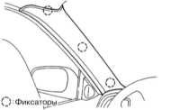 13.16 Снятие и установка панели приборов Subaru Legacy Outback