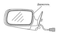 13.28 Снятие, обслуживание и установка зеркал заднего вида Subaru Legacy Outback