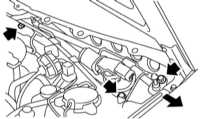 13.29 Снятие, обслуживание и установка стеклоочистителей и компонентов   тракта подачи омывающей жидкости Subaru Legacy Outback