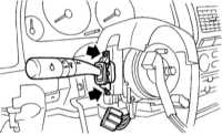 14.22 Снятие, проверка состояния и установка комбинированных подрулевых   переключателей Subaru Legacy Outback