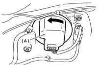14.25 Снятие и установка осветительных приборов, замена ламп Subaru Legacy Outback