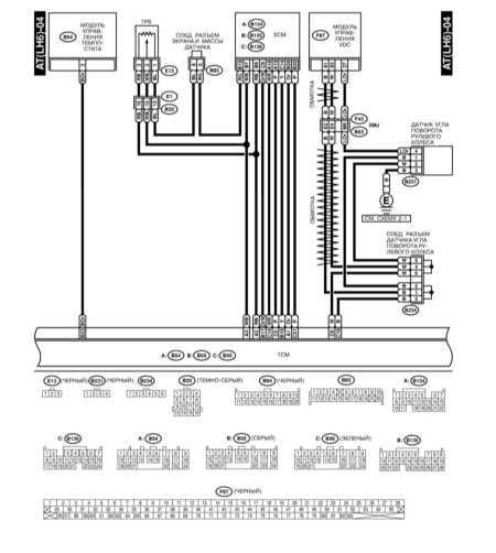 14.37.6 Система управления автоматической трансмиссии Subaru Legacy Outback