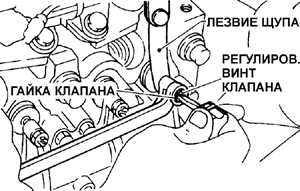 2.42 Проверка и регулировка зазоров клапанов Subaru Legacy