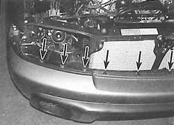 13.10 Передний бампер Subaru Legacy