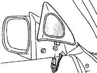 13.17 Наружное зеркало Subaru Legacy