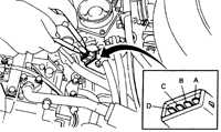 5.16.7 Датчик положения дроссельной заслонки (SPFI) Subaru Legacy