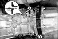 2.18 Проверка уровня масла в механической КПП Toyota 4runner
