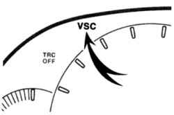 1.4.3.9 Контрольная лампа системы стабилизации курсовой устойчивости «VSC»