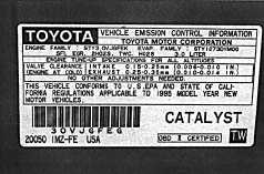 9.2 Общая информация Toyota Camry