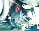 3.15 Проверка привода передних колес и шарнира тяги переключения передач ВАЗ 2108