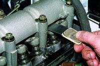 3.4 Регулировка тепловых зазоров в клапанном механизме карбюраторного двигателя ВАЗ 21213