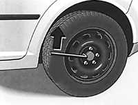 1.2.4 Замена колеса Volkswagen Golf IV