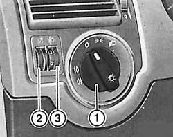 1.1.16.1 Выключатели и переключатели Volkswagen Golf IV