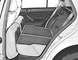 1.1.30 Заднее многоместное сиденье Volkswagen Golf IV