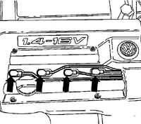 1.3.10.3 Замена свечей зажигания Volkswagen Golf IV