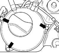 2.1.3.4 Установка поршня первого цилиндра в ВМТ Volkswagen Golf IV