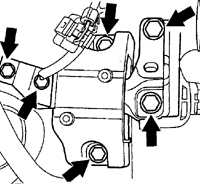 2.1.3.4 Установка поршня первого цилиндра в ВМТ Volkswagen Golf IV