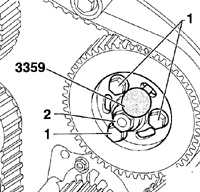 2.2.4.2 Установка поршня первого цилиндра в ВМТ Volkswagen Golf IV