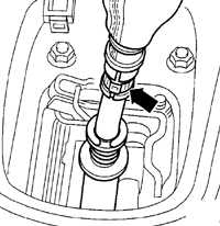 8.4 Снятие и установка корпуса рычага переключения передач Volkswagen Golf IV