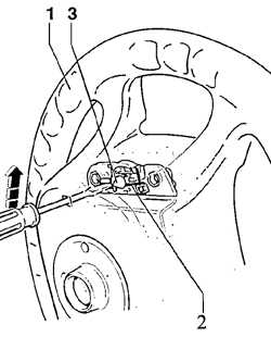 10.1 Снятие и установка подушки безопасности Volkswagen Golf IV