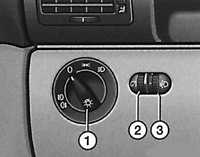 1.1.33 Выключатели и переключатели Volkswagen Passat B5