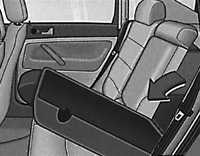 1.1.14 Заднее многоместное сиденье (Седан) Volkswagen Passat B5