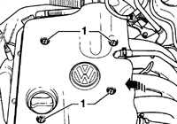 2.6.2 Замена свечей зажигания Volkswagen Passat B5