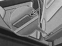 14.16 Замена лампочек внутреннего освещения Volkswagen Passat B5
