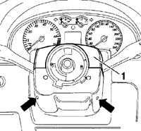 14.22 Многофункциональные переключатели рулевой колонки Volkswagen Passat B5