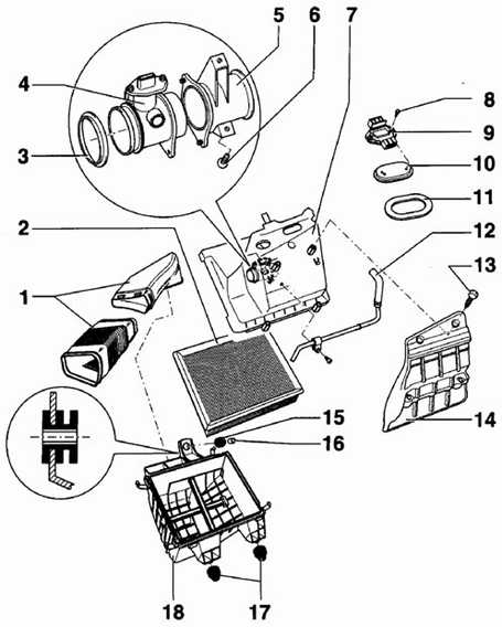 6.4 Датчики и исполнительные механизмы системы управления двигателем Volkswagen Passat B5