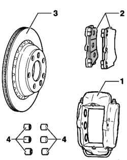 Тормоз переднего колеса Brembo (18’’)