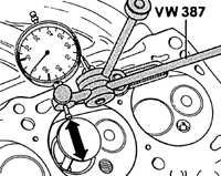 2.10.2 Проверка направляющих клапанов Volkswagen Transporter