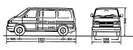 1.1.1 1.1.1.Фургон Volkswagen Transporter